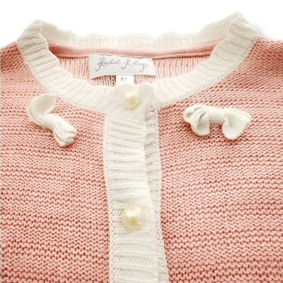 Rachel Riley | Cashmere-Blend Bow Cardigan (8 yrs) 💕 - Picture 4 of 6